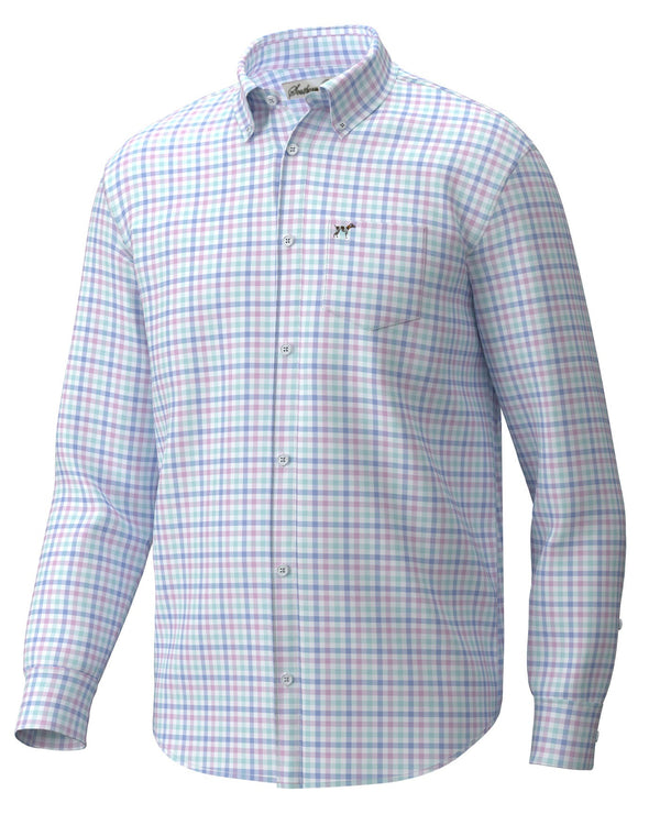 Hadley Luxe Lite Button Down- Easter Gingham (Men's)