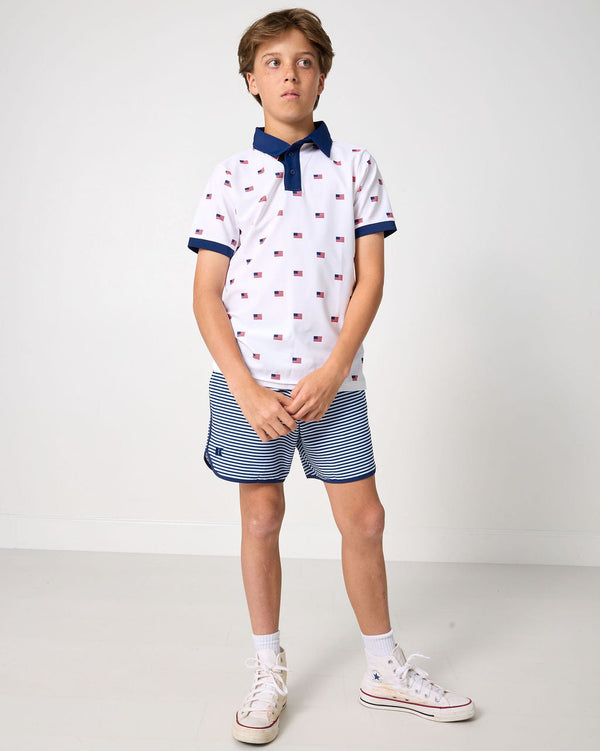 Old Glory Polo Shirt