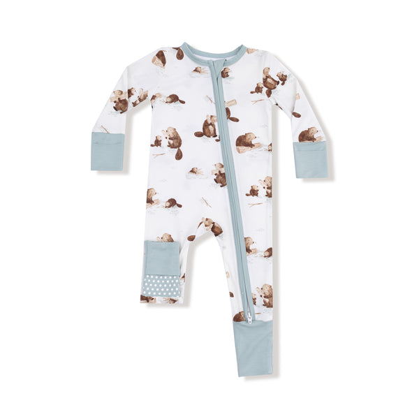 Baby Beavers 2 Way Zipper Romper