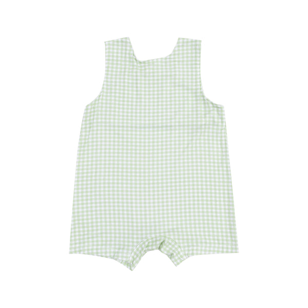 Golf Sleeveless Romper- Green