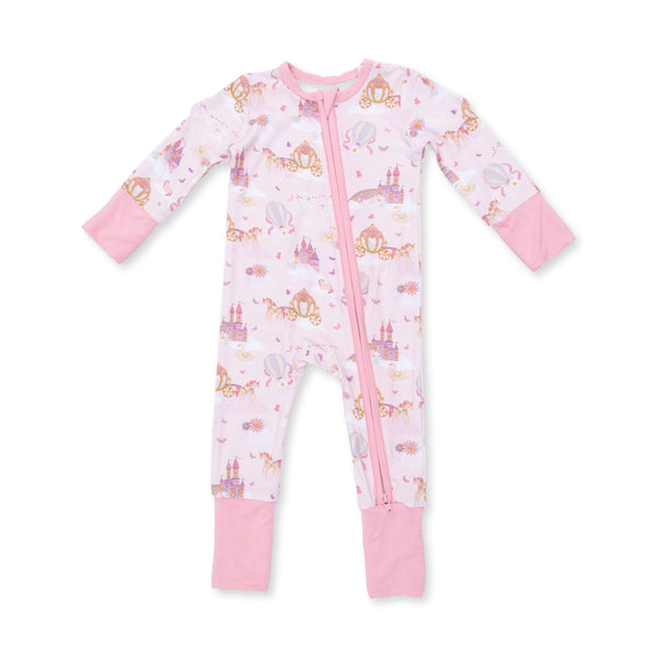 Princess Unicorns And Castle Convertible Romper