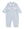 Light Blue Classic Train LS Playsuit