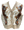 Tiger On Tiger Print Knit Vest- Ivory
