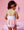Dress-Up One Piece Swimsuit- Lavender Floral Princess