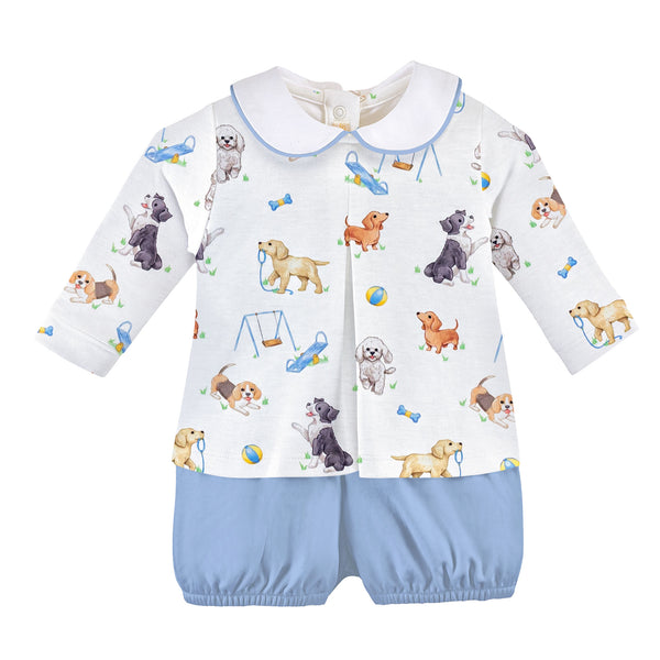 Doggie Park Printed Bloomer Set
