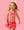 Active Princess Tiered Skort Set- Royal Pink Princess