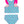 Racerback Flutter Tankini- Neon Star Party