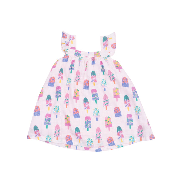 Floral Popsicles Sundress & Diaper Cover