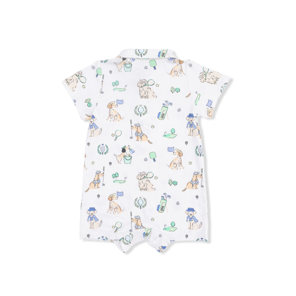 Country Club Dogs Polo Romper