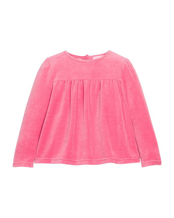Lisle Top- Tulip Velour