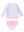 Seersucker Rash Guard Bikini- Lavender Seersucker