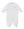 Elephant Footie W/ Hand Emb- White/Silver