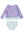 Rash Guard Bikini- Purple Garden