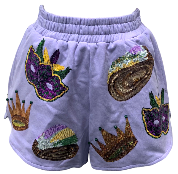 Mardi Gras Icon Short- (Women's)