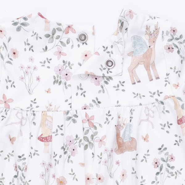 Enchanted Woodland Smocked Romper