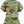 Green Multi Fish Henley Short- (Women's)