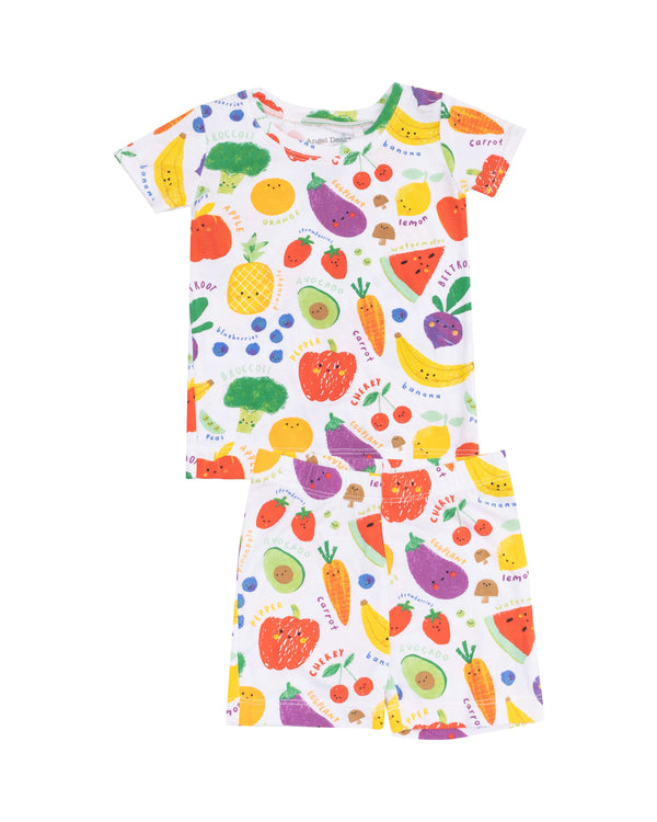 Eat The Rainbow Loungewear Short Set