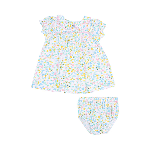 Caroline's Calico Puff Sleeve Dress