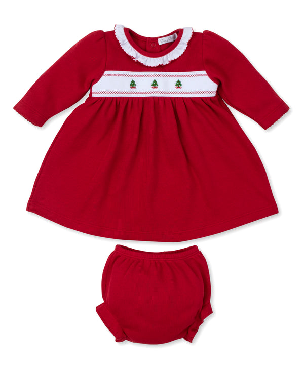 Classic Treasures Holiday Christmas Tree Dress Set