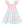 Twirl Dress- Watercolor Multi Stripe