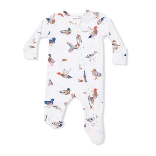 Ducks 2 Way Zipper Footie