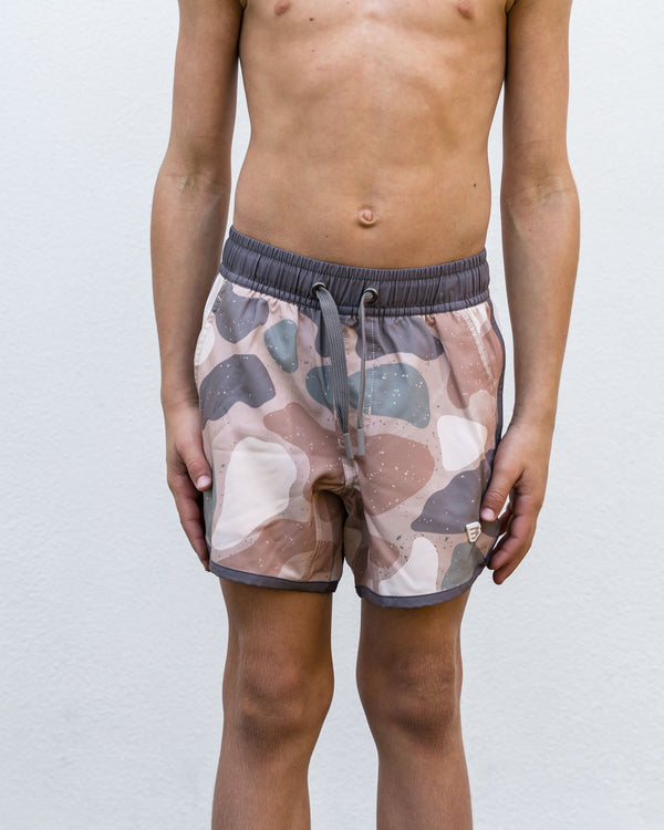 Youth Swim Trunk- Jumbo Pintail Camo