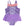 Dress-Up One Piece Swimsuit- Amethyst Princess