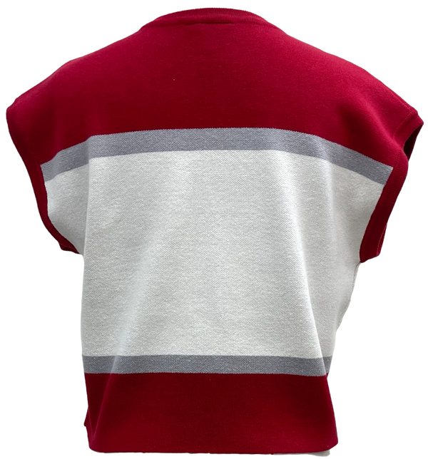 Licensed Alabama Colorblock Jewel Letter Sweater- (Women's)
