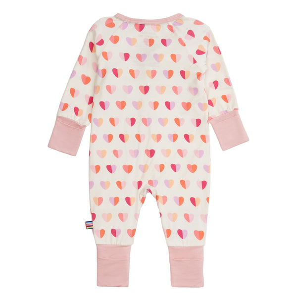 XOXO Convertible Coverall- Pink