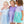 Princess Bow Twirl Dress- Crystal Blue Princess