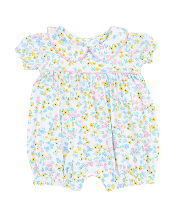 Caroline's Calico Puff Sleeve Bubble