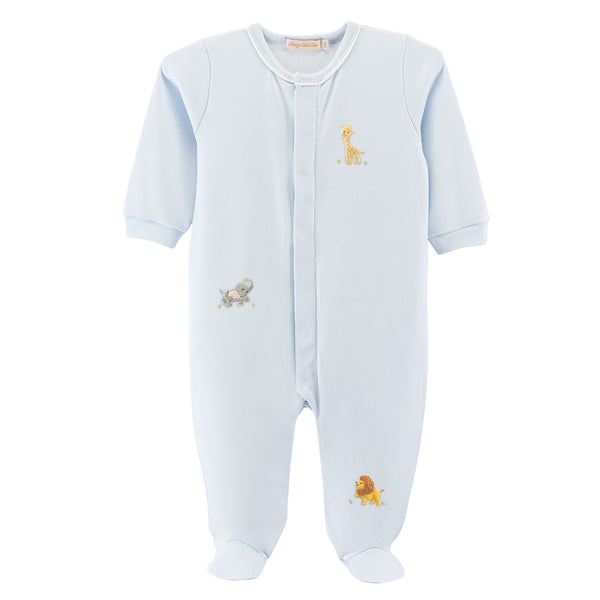 Safari Adventure Embroidered Footie