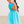 Princess Bow Twirl Dress- Teal Golden Princess