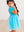 Princess Bow Twirl Dress- Teal Golden Princess