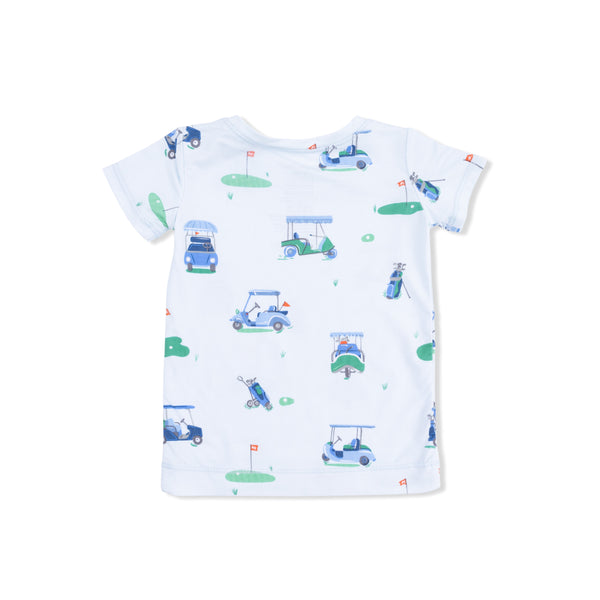 Vintage Golf Carts Blue Loungewear Set