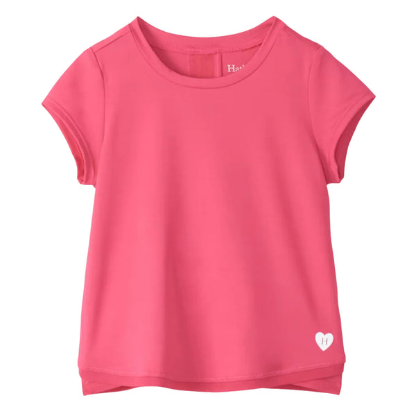 Fandango Pink Mesh Trim T-Shirt