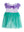 Magical Mermaid Dress-Up Puff Sleeve Nightgown