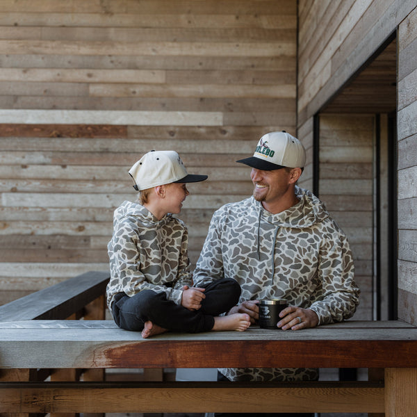 Youth Thermal Hoodie- Classic Deer Camo