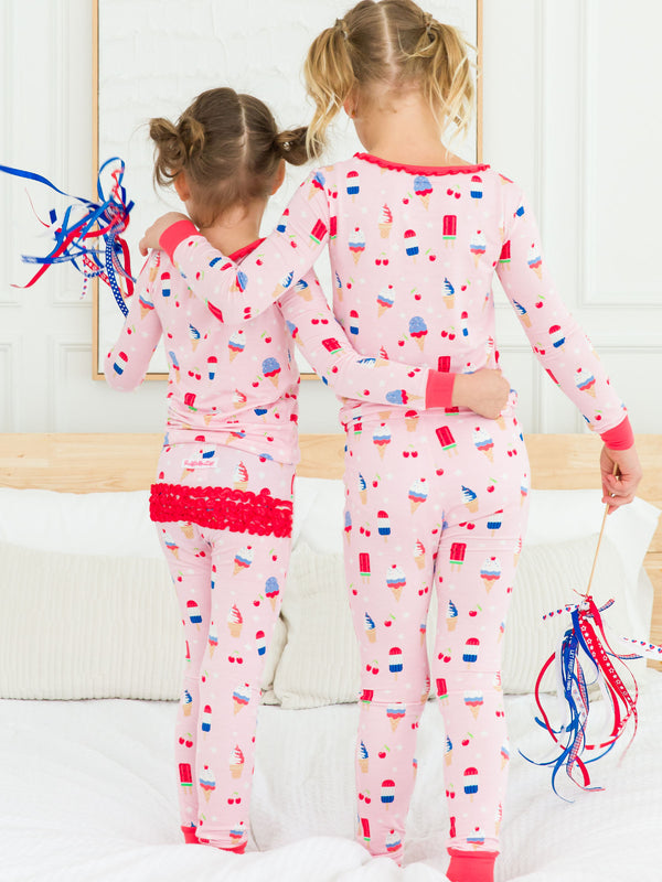 Sweet Freedom Ruffle Pajama Set