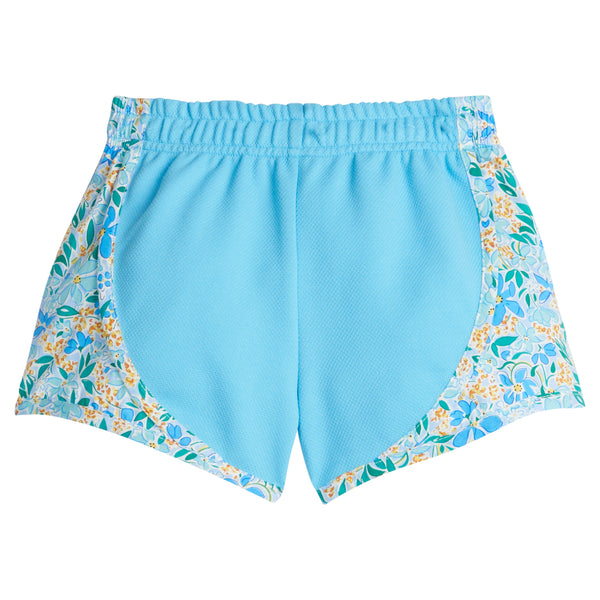 Track Shorts- Frangipani Blue