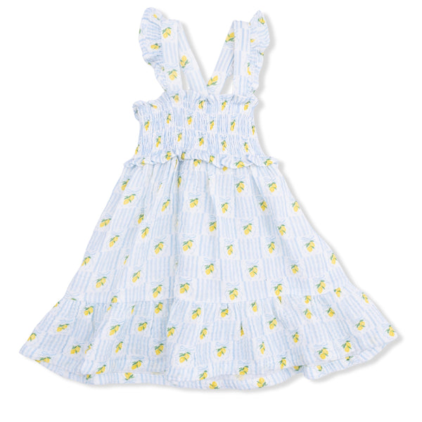 Lovely Lemons Smocked Ruffle Sundress