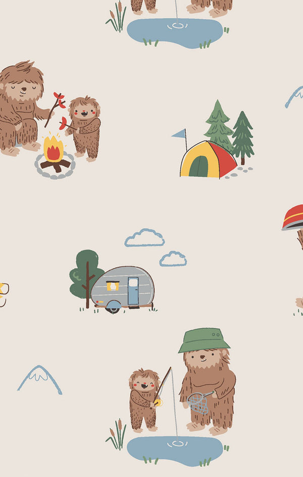 Bigfoot Camping 2 Way Zipper Romper