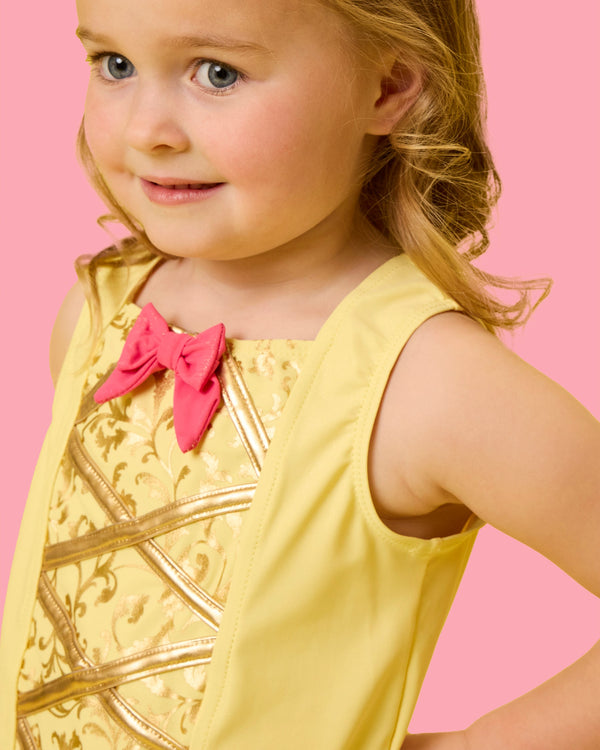 Active Princess Tiered Skort Set- Golden Princess