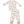 Napping Puppies L/S Loungewear Set- Ivory/Tan