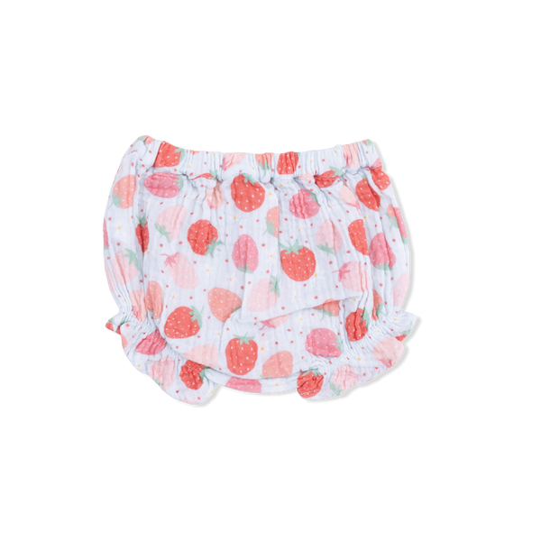 Strawberry Bliss Ruffle Back Bloomer Set