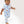 Crayon Crabs S/S Loungewear Set- Blue
