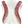 White Baseball Stitch Sweater Vest- (Women's)