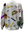 Beige Multi 'Teach' Scattered Icon Sweatshirt- (Women's)