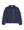 Quilted Moto Jacket- Navy Trellis