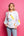 Notebook Paper & School Supplies Sweatshirt- White